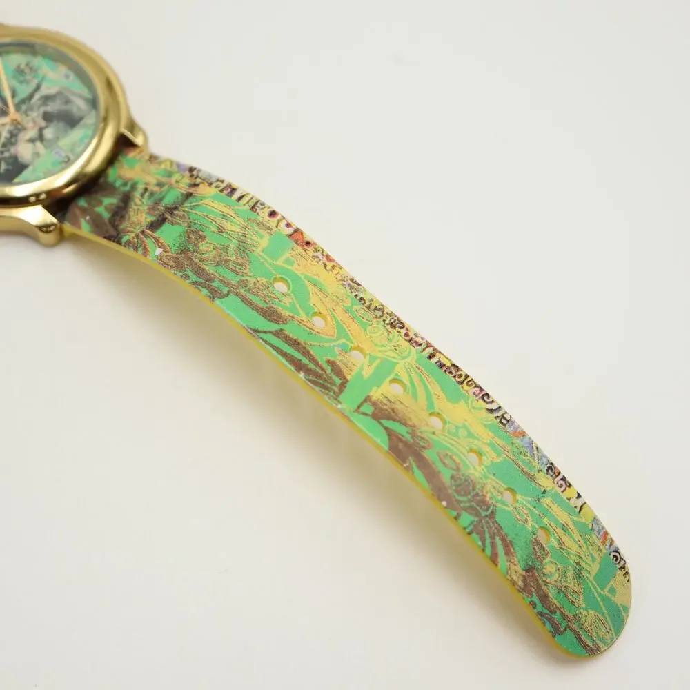 Vintage ADEC by Citizen Life Collection 36mm Watch Yellow Green Limited 7,777